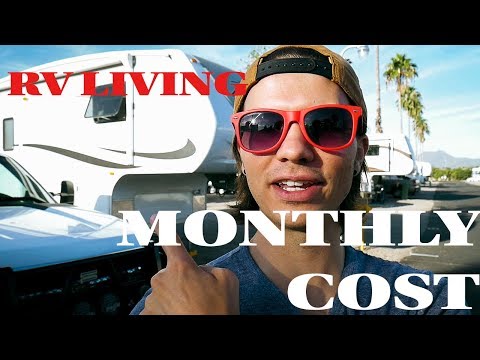 How much does LIVING in an RV cost? | AVERAGE Month
