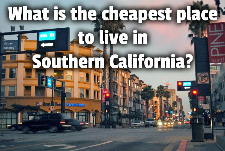 Cheapest place in SoCal lg